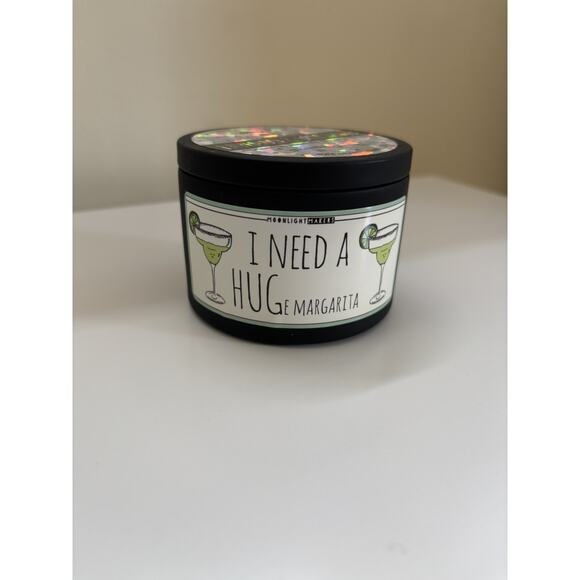 MOONLIGHTMAKERS | I Need a HUGe Margarita Candle Hand Poured Soy Giftable - Picture 2 of 3